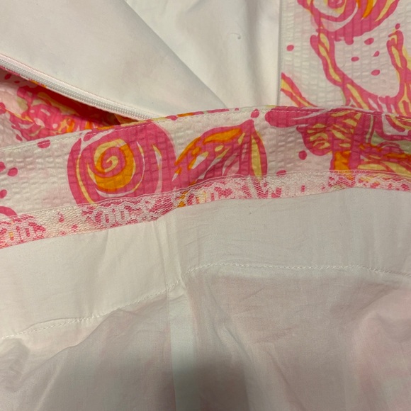 Lilly Pulitzer Strapless Dress in Pink and Orange - Picture 5 of 6